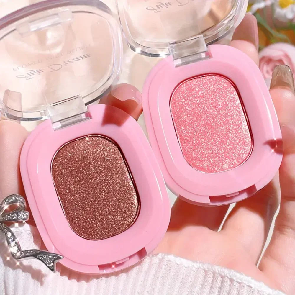 Monochrome Matte Blush Powder Natural Nude Cheek Rouge Brightening Qme