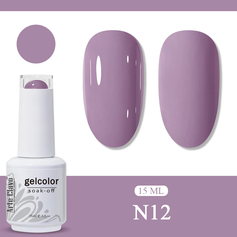 Arte Clavo Gel Polish Nail Supplies Professionals Art Semi Permanent Qme