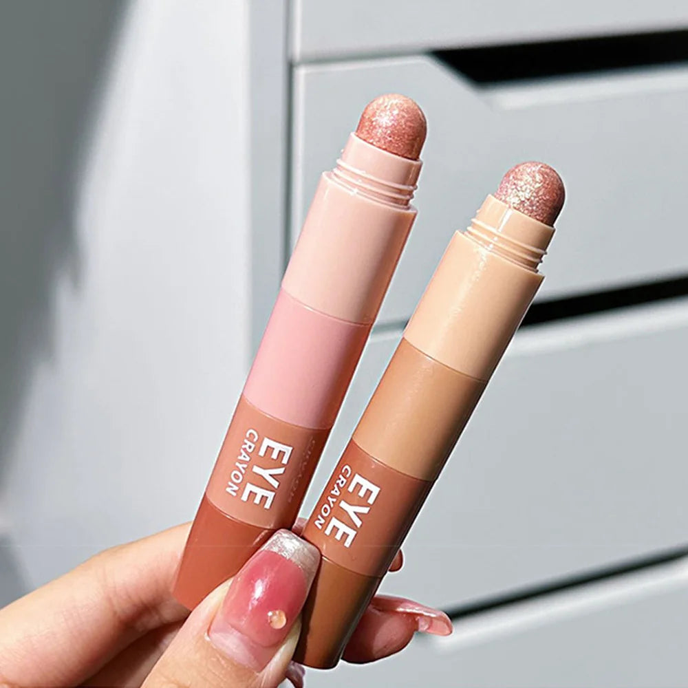 Mini Cannonball Combination Eyeshadow Four-color High-gloss Matte Qme