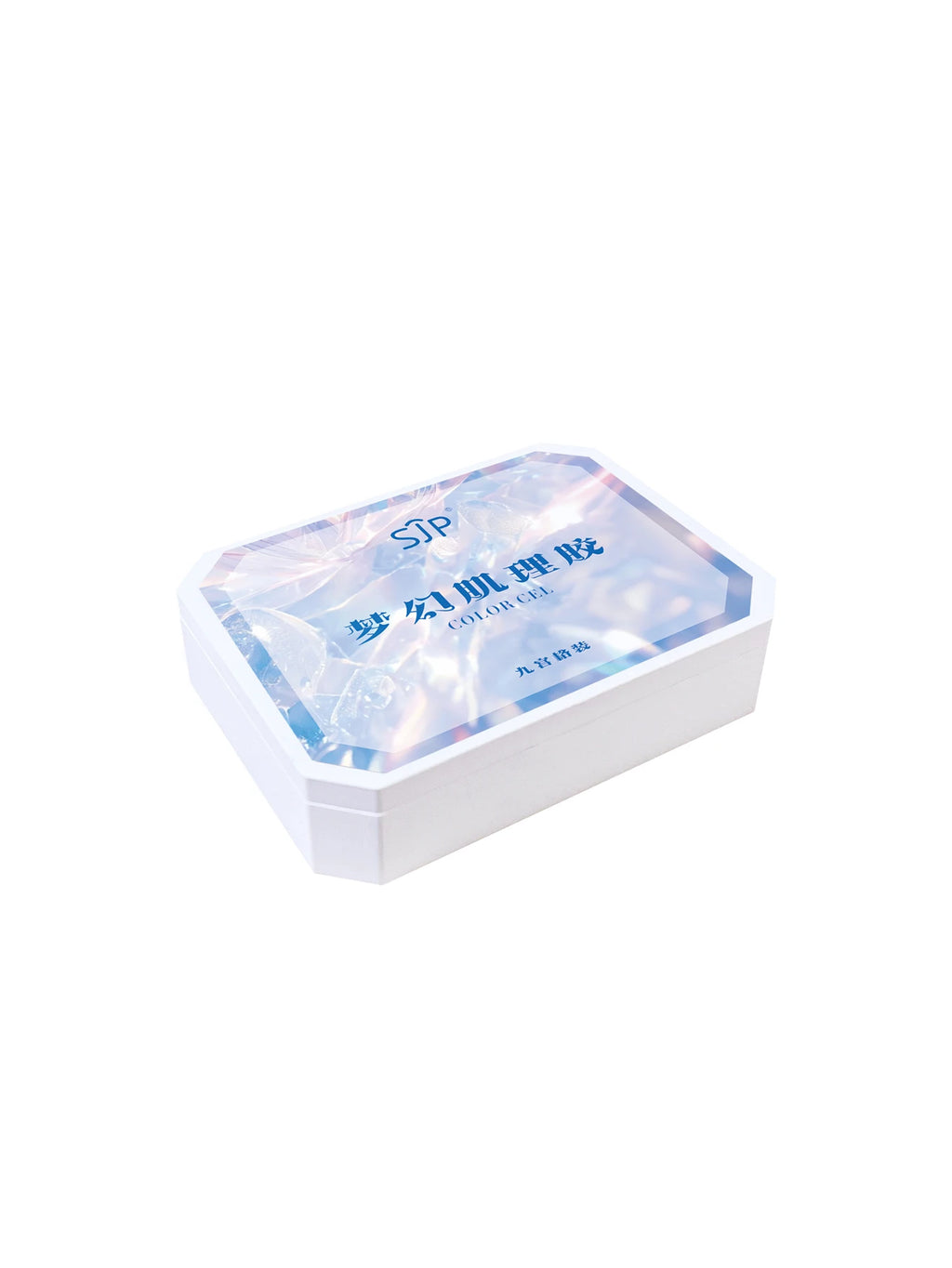 9 Colors Aurora Pearl Effect Solid Adhesive Gel Nail Polish Gradient Qme