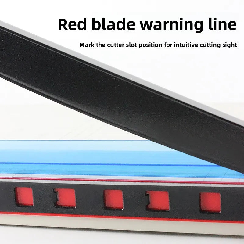 Manual A4 Paper Cutter Paper Trimmer Cutting Machine Paper Slicer with Blade for Paper Plastic Sheet Home Office Craft Tool Qme