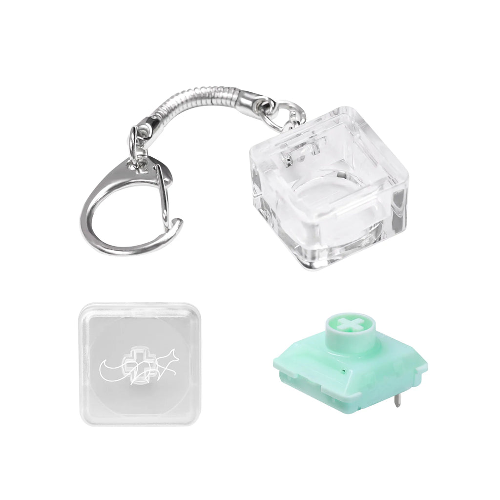 12 Kind Finger Button Anti-stress Toy Acrylic Mechanical Keyboard Keycaps Office Decompression Calming Children Adults Unzip Top Qme spring