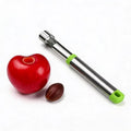 Stainless Steel Fruit Pitter Tool Melon Baller Corer Knife Baking Qme one size F