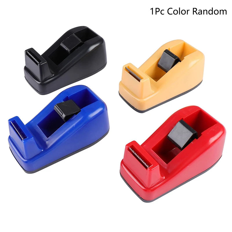 Large Stationery Tape Dispenser Adhesive Cutter Sealing Table Base Qme A