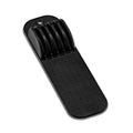 Home Tools Premium Knifes Holder Organization Soft-grip 5 11 Slots Qme S Black