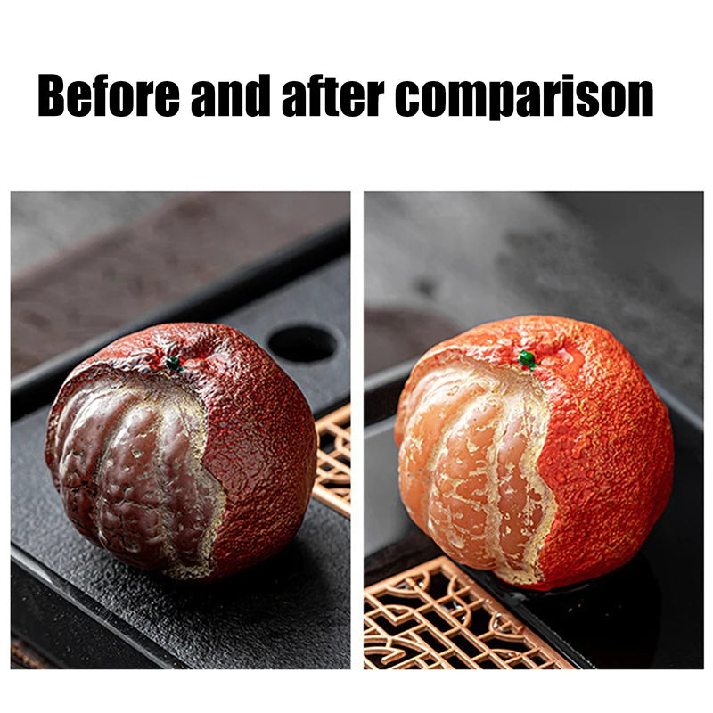 Shape Tangerine Made Resin Perfect As Beautiful Tea Lovers Qme