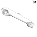 Stainless Steel Cat Claw Coffee Mixing Spoon Creative Ice Cream Cake Qme B1