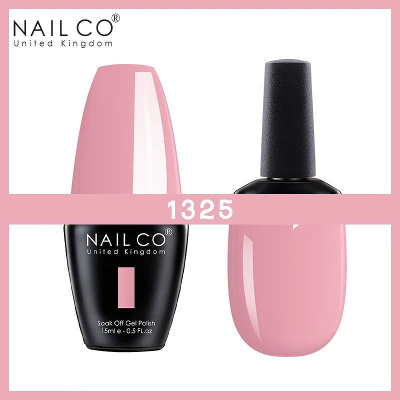 NAILCO Nude Nails Gel Nail Polish UV LED Semi-permant Varnish Hybrid