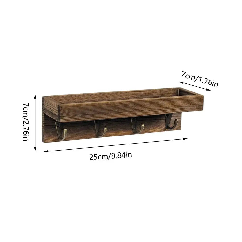 Shelves Room Wall Vintage Home Decor Storage Space Saving Mounted Qme China Mainland A