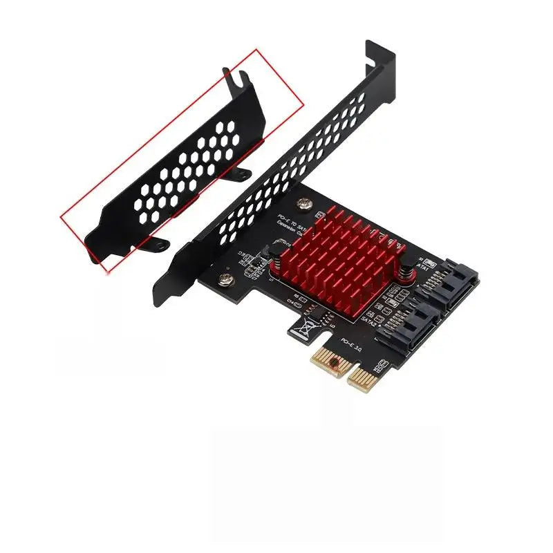 PCIe SATA3 0 Card ASM1061 Chip 2 Ports Tailored Quick Data Transfers Qme