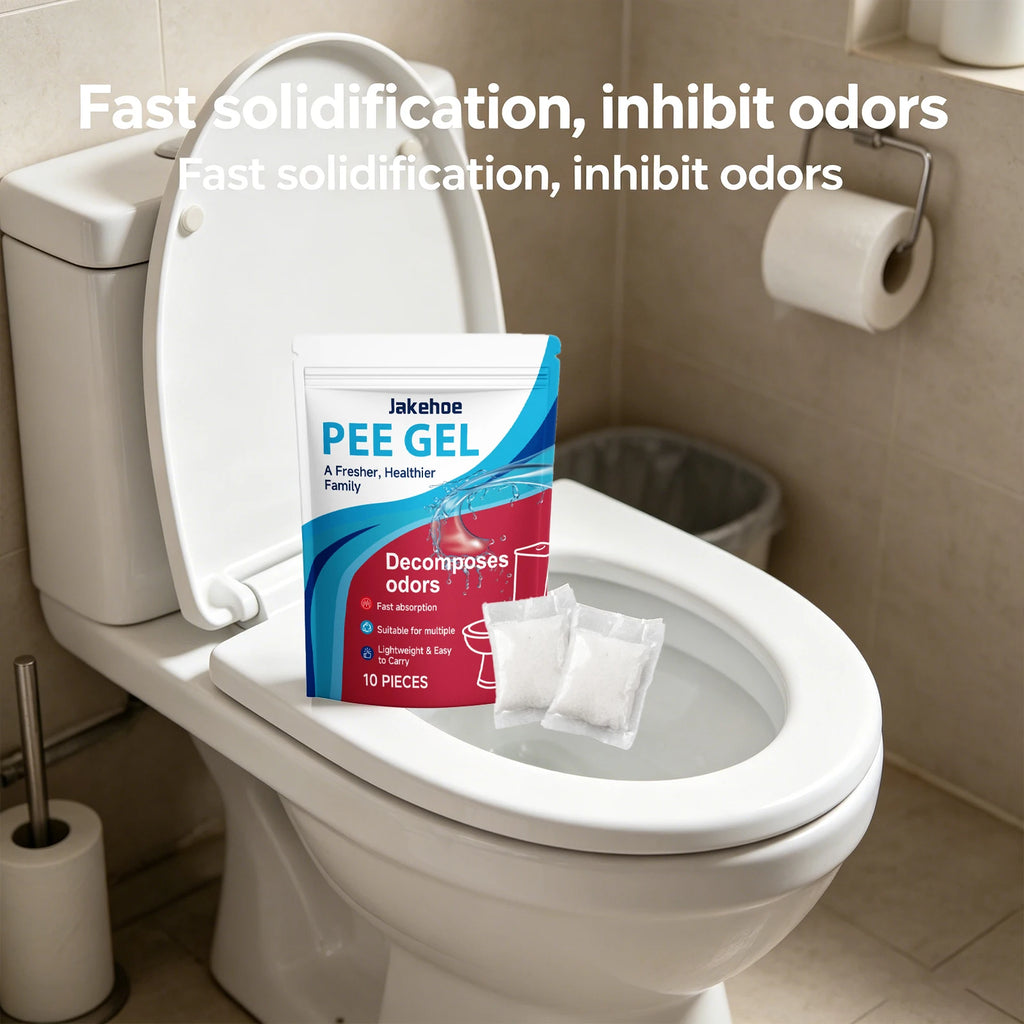 Pee Gel Urine Solidifier Packs Eliminates Urine Odors Fast-Acting Absorption Camping Travel Sanitary Solution Absorbent Powder Qme
