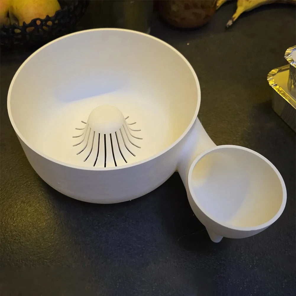 Portable Fruit Wash Bowl Vegetable Washer Fruit Food Washing Washing Spinner Cleaning Basket for Home Kitchen Draining Qme