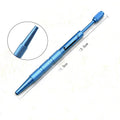 Ophthalmic Holder Handle Sapphire Blades Black Diamond Eye Surgical Qme indigo