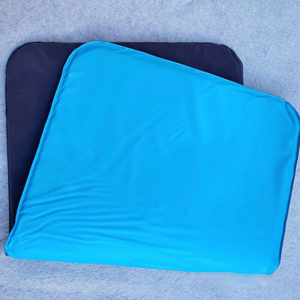 Gel Pillow Cushion Cooling Gel Pad Soft Flexible Foldable Seat Cushion for Home Office Beauty Salon Pressure Relief Mat Qme