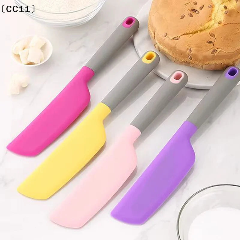 Large Silicone Spatula Heat Resistant Baking Tool Cake Cream Qme