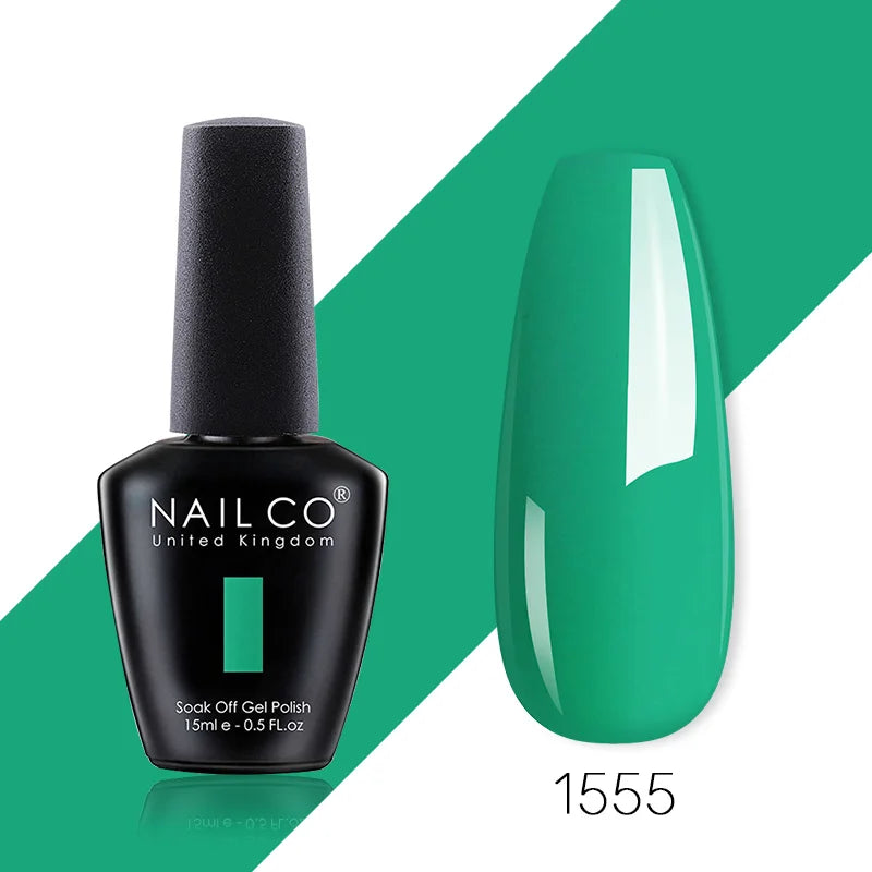 NAILCO 85 Colors Nail Gel UV LED Lacquer Manicure Varnish Hybrid Semi