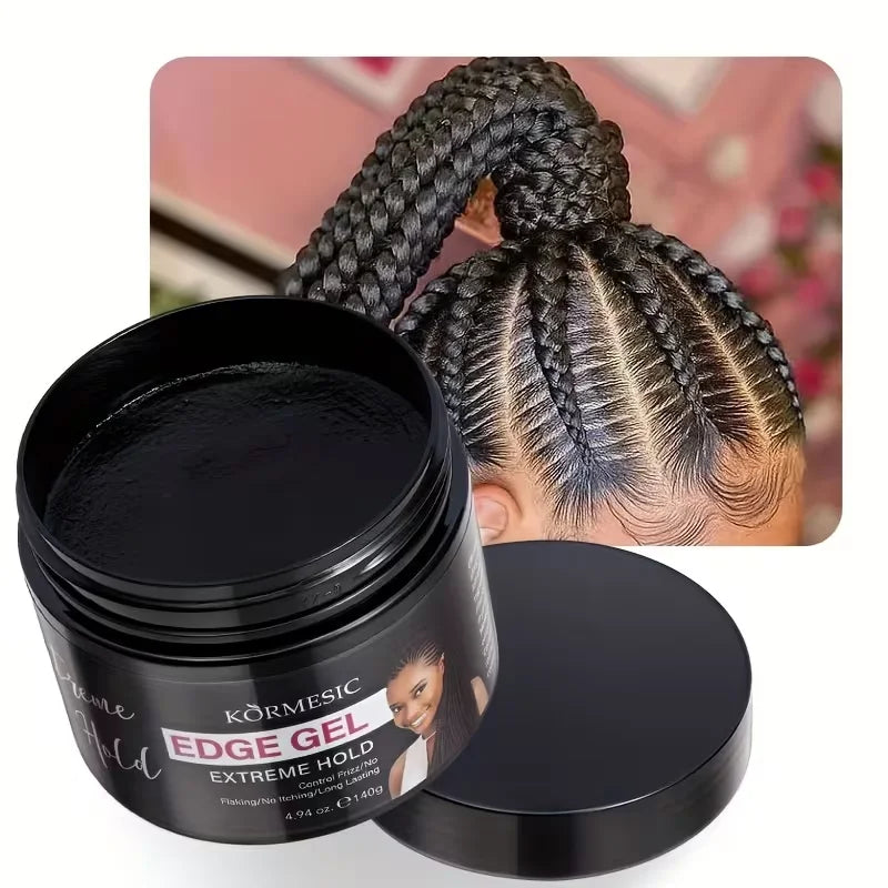 Extreme Hold Edge Gel No Itching Anti-frizz Control Long Lasting Hair Qme