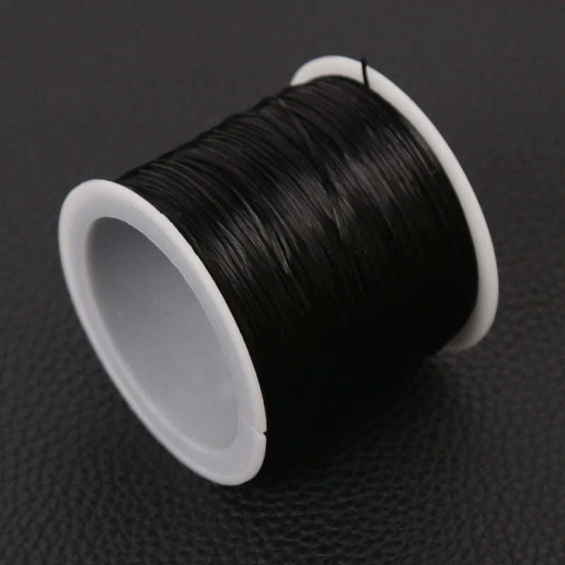 35M Spandex Jewelry Thread Stretch Elastic Beads Cord Crystal String Qme