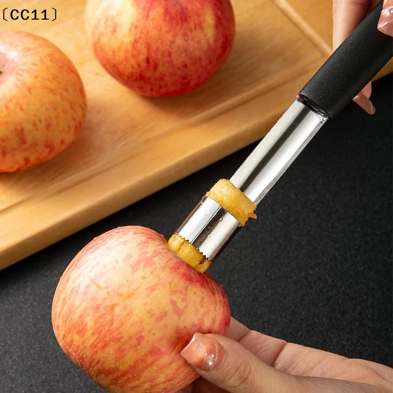 Corer Pitter Pear Bell Twist Fruit Stoner Easy Core Seed Remover Qme