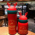 Christmas Personalized Antler Portable Outdoor Parent-child Water Qme Red High cup