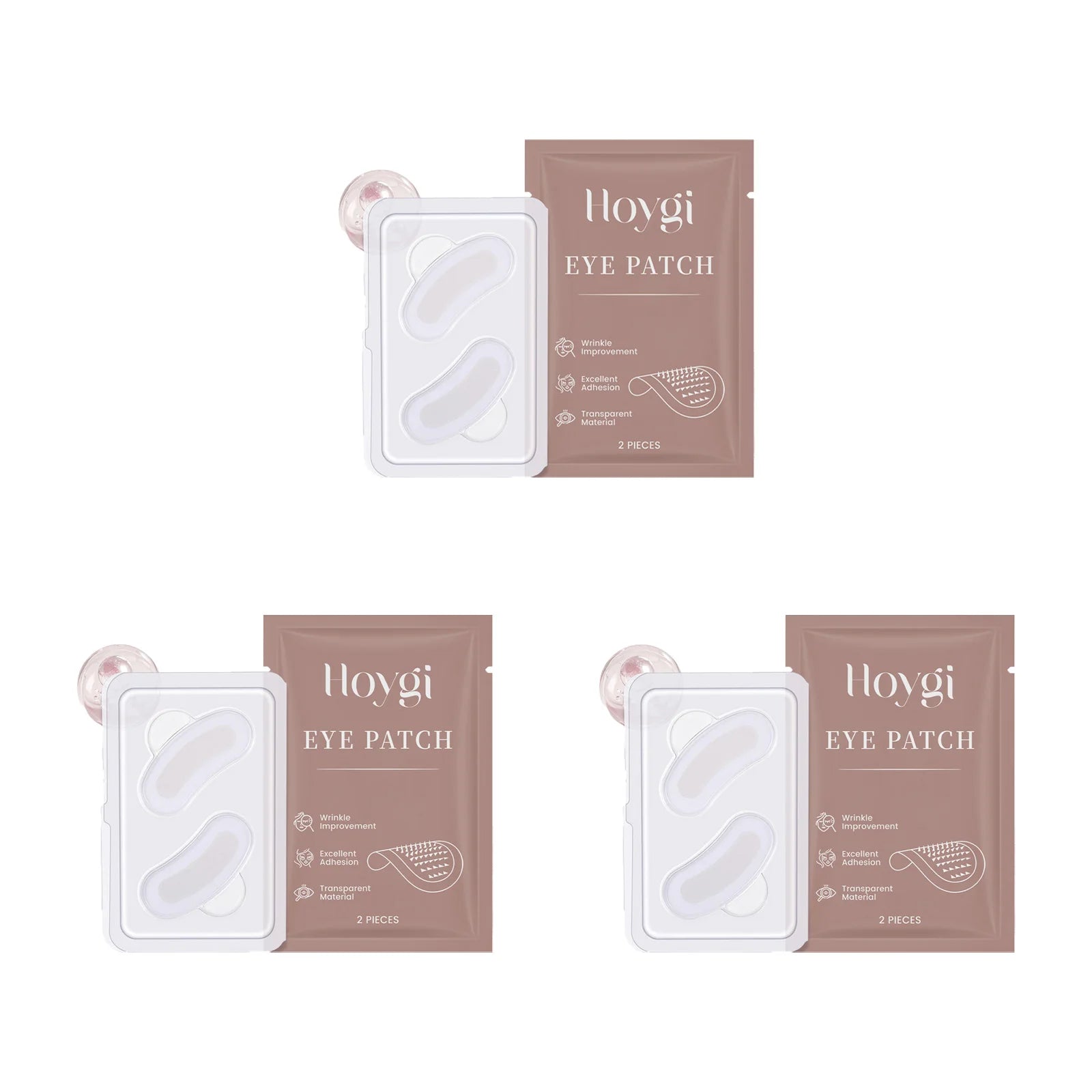 0.25mm Hyaluronic Acid Microneedle Eye Patches for Dark Circles Tightening Brightening Eye Patches Moisturizing Under Eye Skin Qme 6 pieces