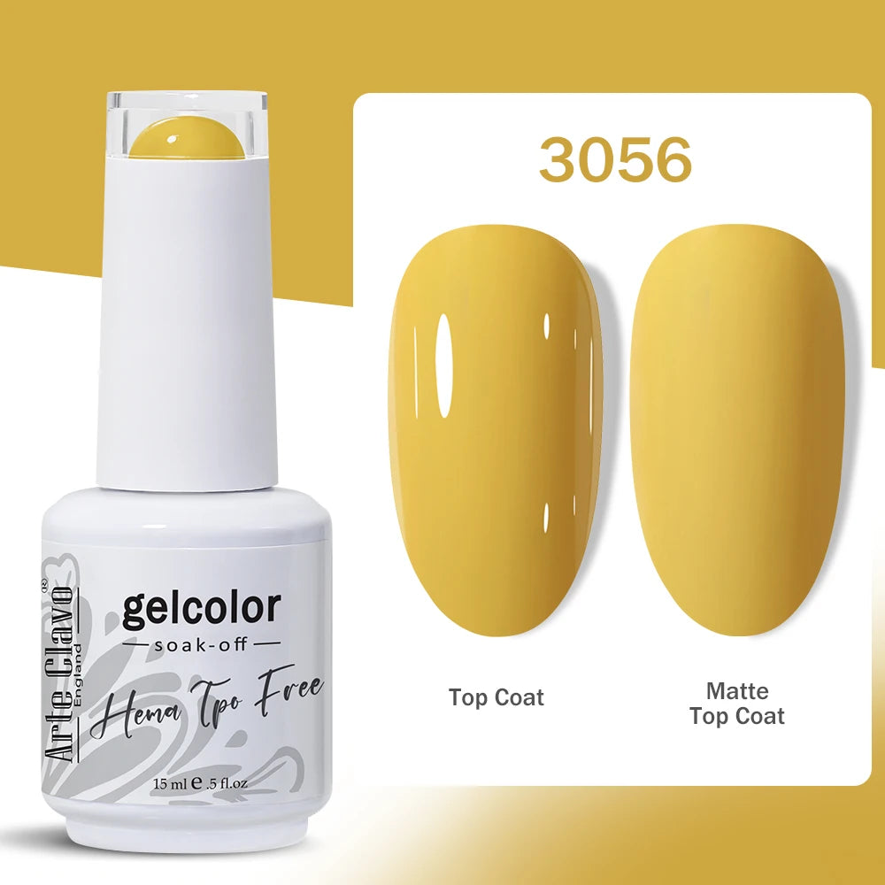 Arte Clavo Nail Art Semi Permanent Gel Polish Supplies Professionals Qme 3056