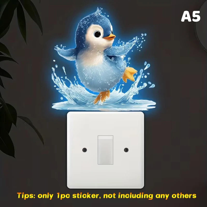 Self-adhesive Removable Wall Stickers Suitable Switches Qme A5