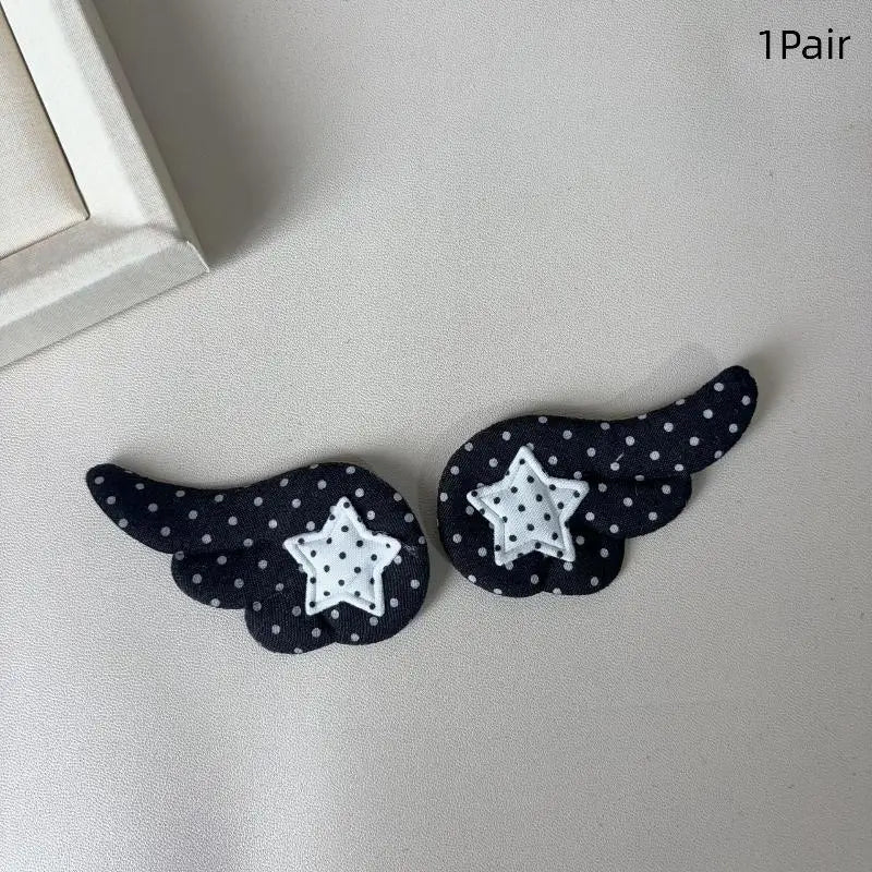 Gothic Lolita Decorative Lace Trim DIY Bow Appliques Cosplay Costume Qme A14