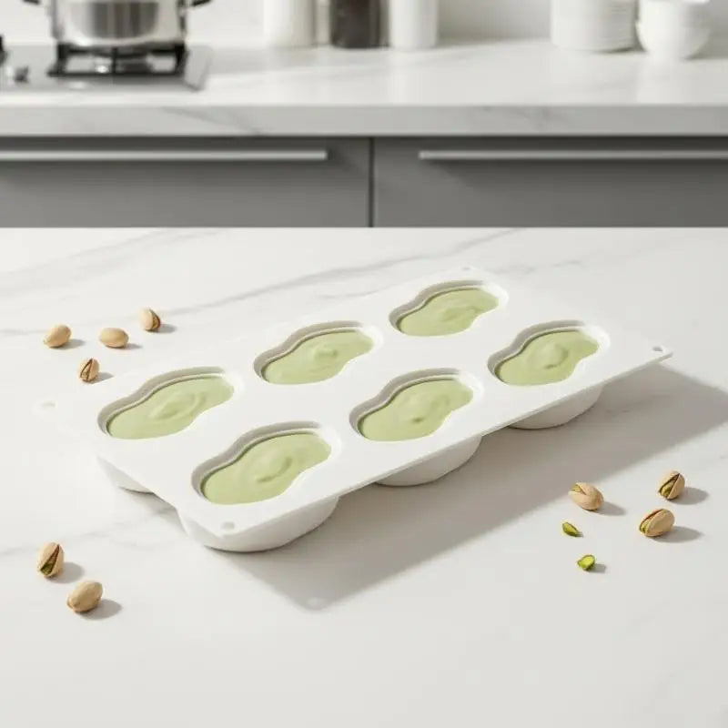 Pistachios Design Food Grade Silicone Chocolate Mold French Mousse Qme