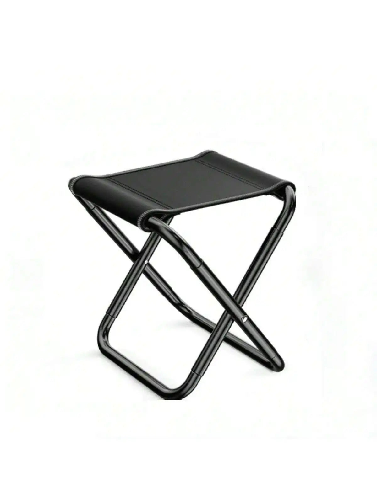 Cool Convenient Camping Folding Chair Portable Stool Fishing Outdoor Qme black