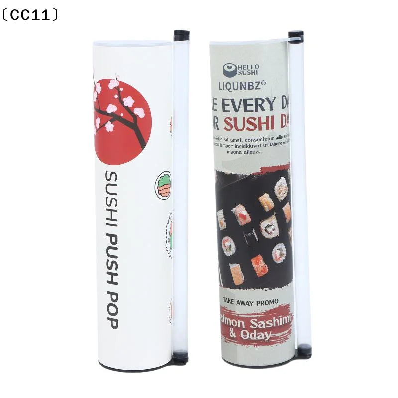 Food Grade Sushi Paper Tube Push Mold Quick Maker DIY Roller Home Qme