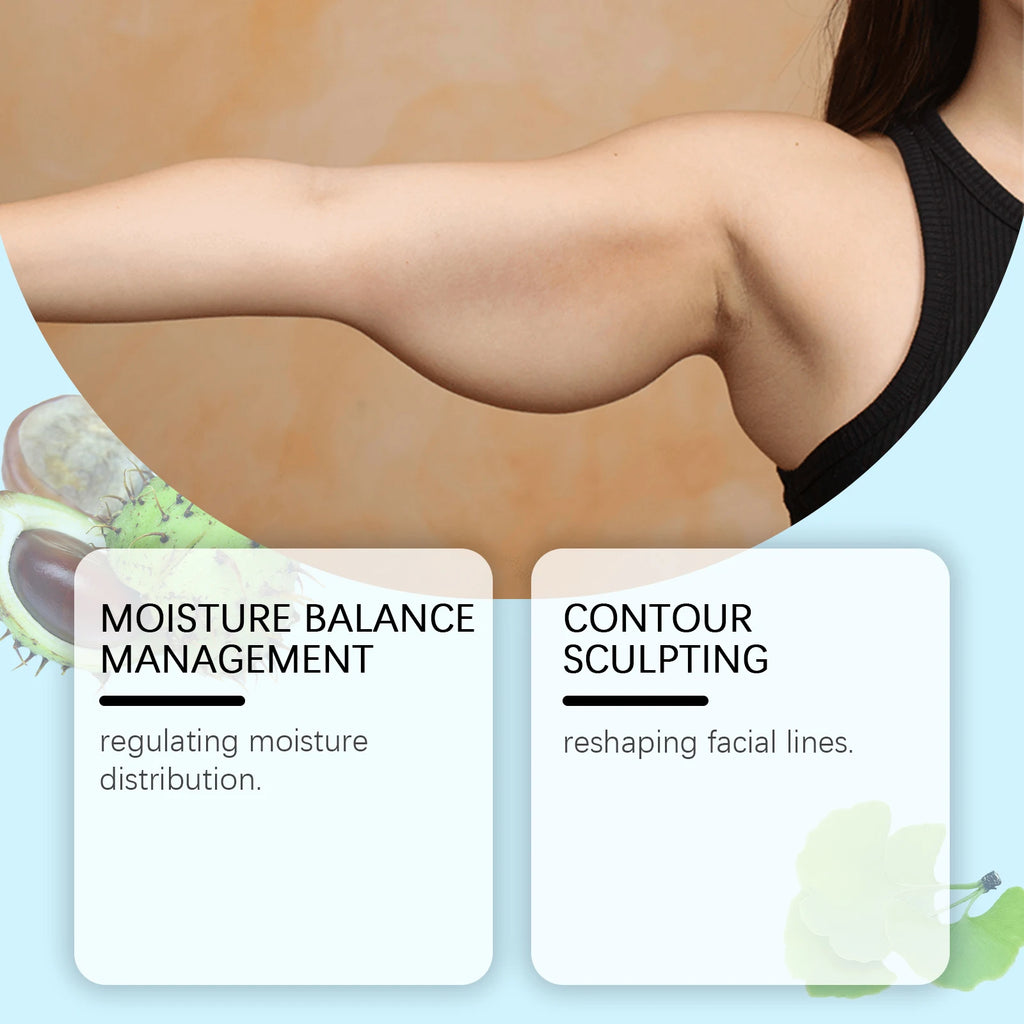 OceAura Skin Elasticity Cream Microcirculation Activating Skin Tightening Contour Sculpting Moisturizing Body Skin Firming Cream Qme