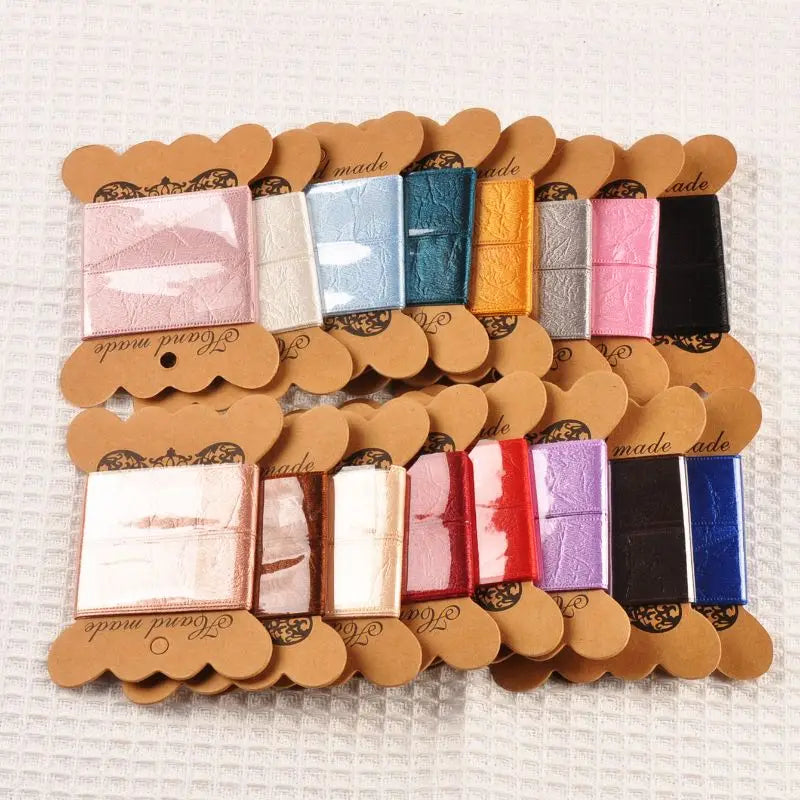 4yards 25mmWidth Colorful Crafts Ribbons Wrapping Handmade Bow Wedding Birthday Party Festival Gifs Decoration cp3804 Qme