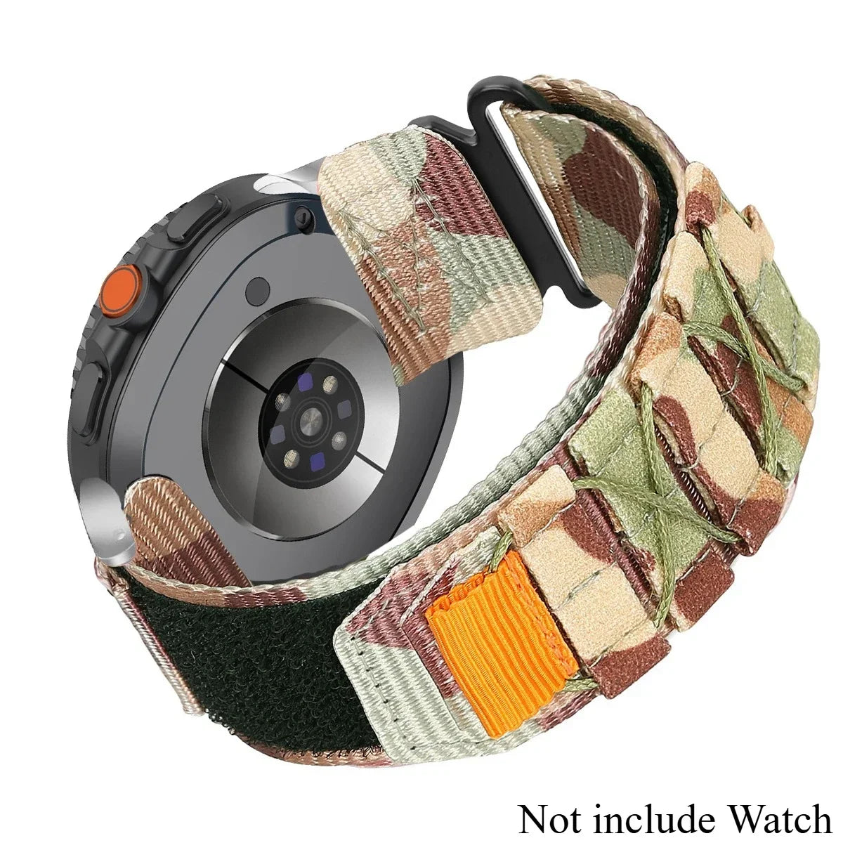 Nylon Strap for Samsung Galaxy Watch Ultra 2 No Gaps Quick Fit Band Sports Bracelet for Galaxy Watch 8 40 44/8classic Wristband Qme