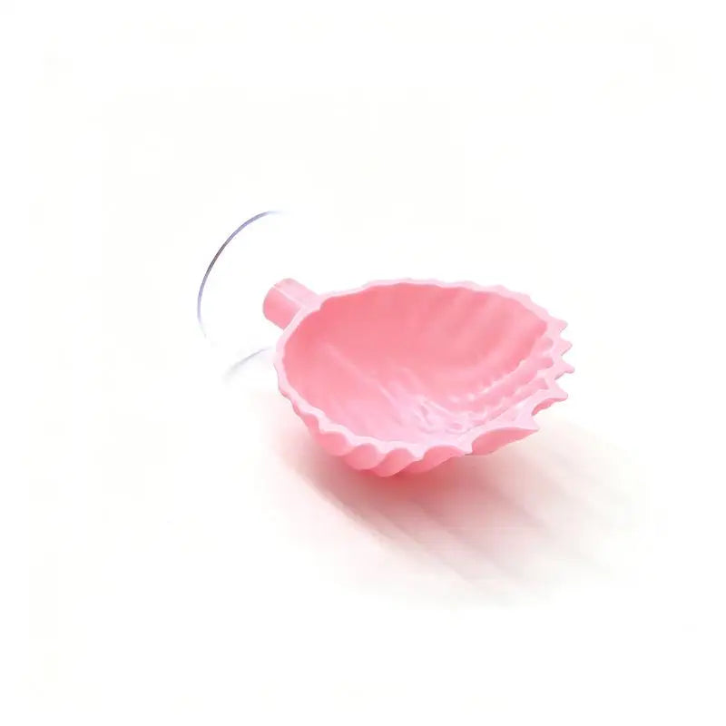 Colorful Shell Shaped Betta Feeding Dish Hiding House Breeding Nest With Strong Suction Cup Fish Tank Landscape Decoration Qme N