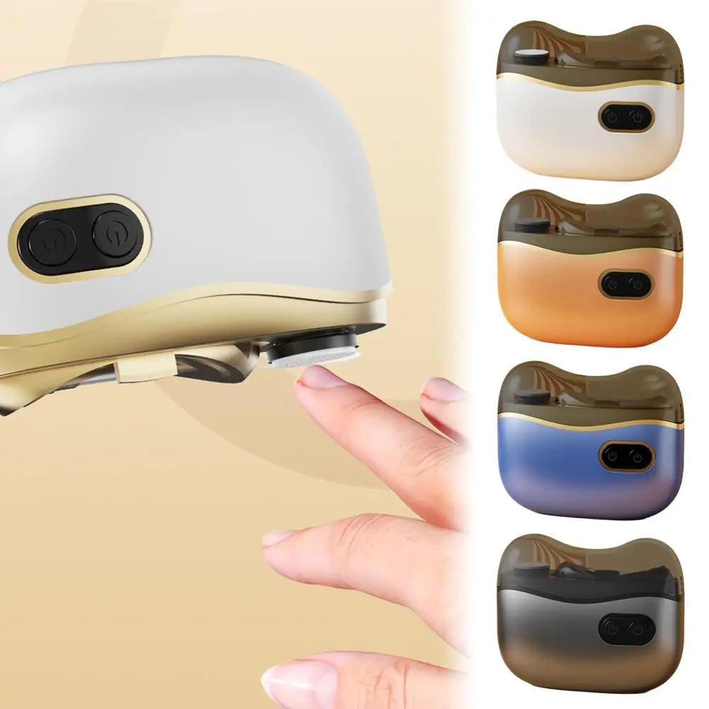 Rechargeable Nail Cutter 2In1 Electric Tool USB Charging Clipper Qme
