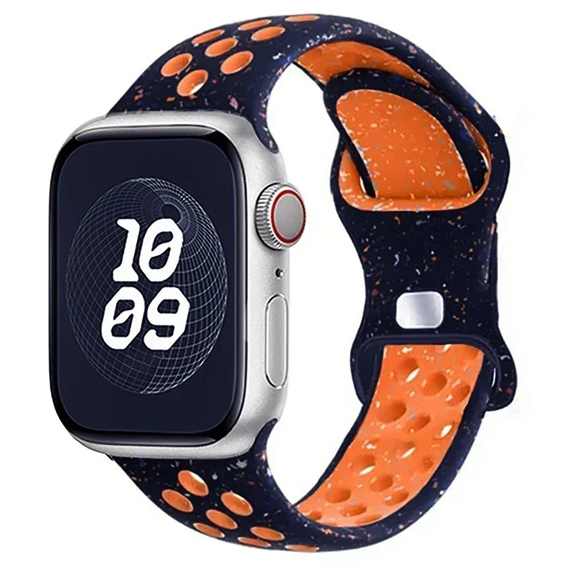 Silicone Strap Apple Watch Band Ultra 2 Sport Bracelet Iwatch Series
