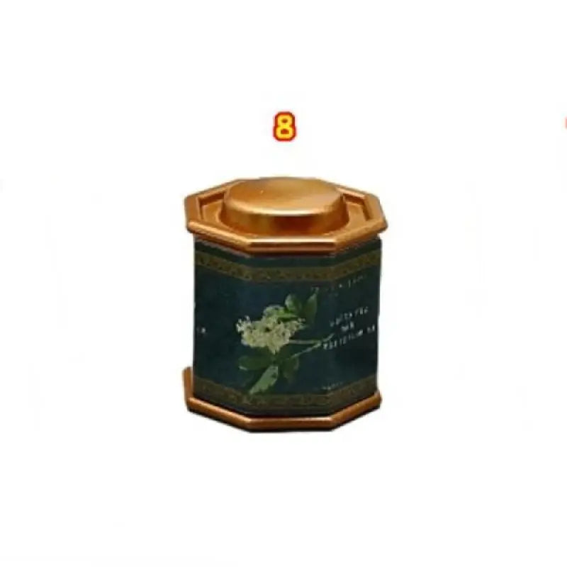 Doll House Coffee Can Tea Model Simulation Item Ornament Miniature Qme A8