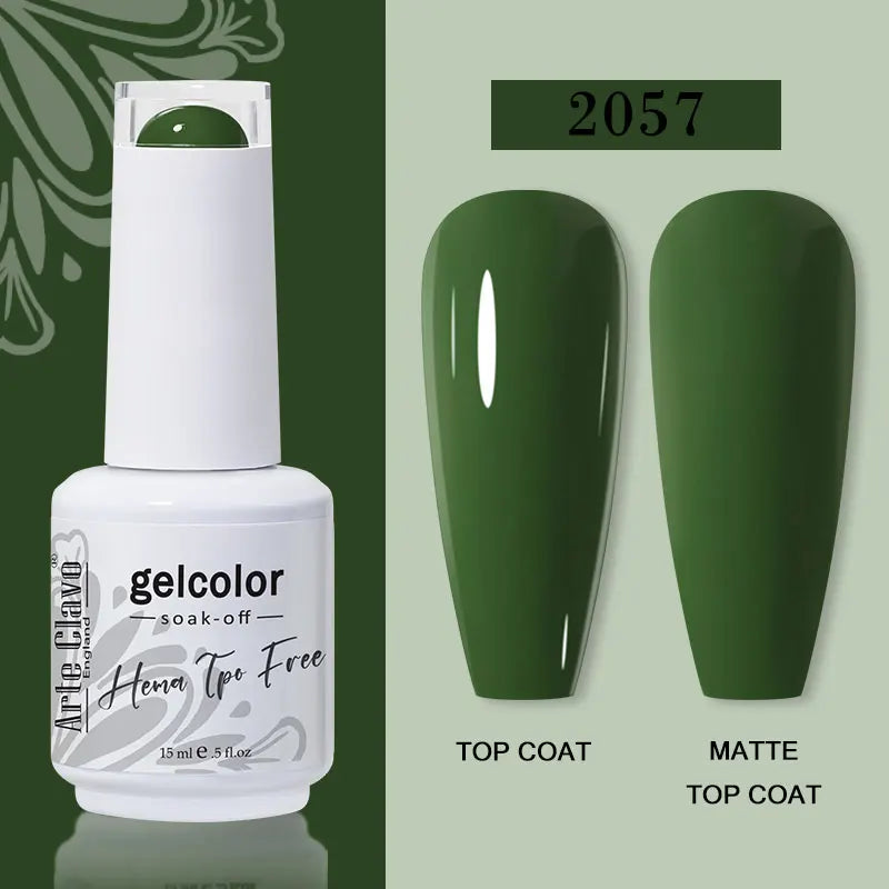 Arte Clavo HEMA TPO Soak Off UV LED Nail Gel Polish 108 Colors