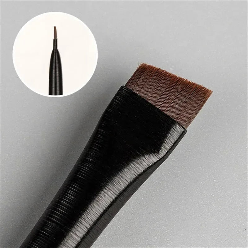 A101Brush Eyebrow A102Eyeliner Brush Professional Small Angled Eyebrow Brush Brow Contour Brush Fine Eyeliner Pen Makeup Tools Qme