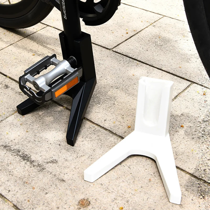 Outdoor Portable Bicycle Road Bike Support Stand Posing Magic Tool Qme