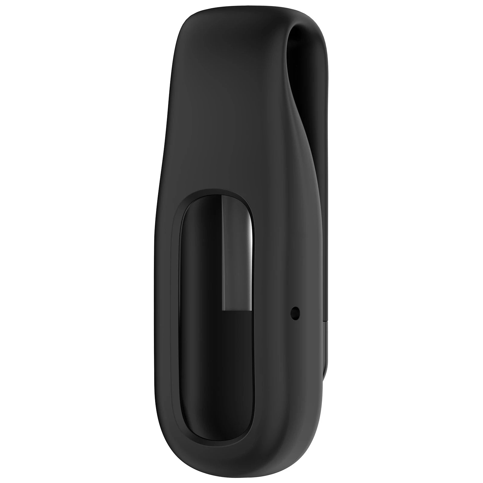 Soft Silicone Clip Clasps For Google Fitbit Air Multi-Purpose 360Degree Protection Clips Case for Outdoor Sports Running Cycling Qme Black