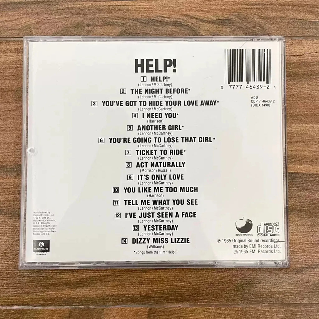Legendary British Rock Band Milestone Classic Album "HELP!" Stereo Remastered Edition Featuring Original Film Soundtrack Tracks Qme