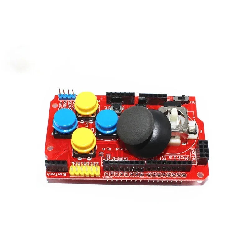 Electric Video Remote Sensor Analog Keyboard Mouse Function Module for Arduino Joystick Shield Expansion Board Qme