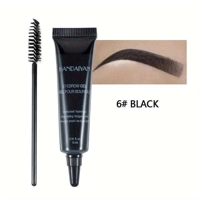 6- Eyebrow Gel Waterproof Smudge Proof Styling Liquid Rendering Dye Qme 06