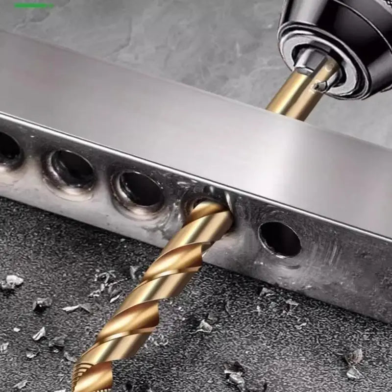 Straight Step Drill Bits Hole Cutter Stainless Steel Electric Power Qme