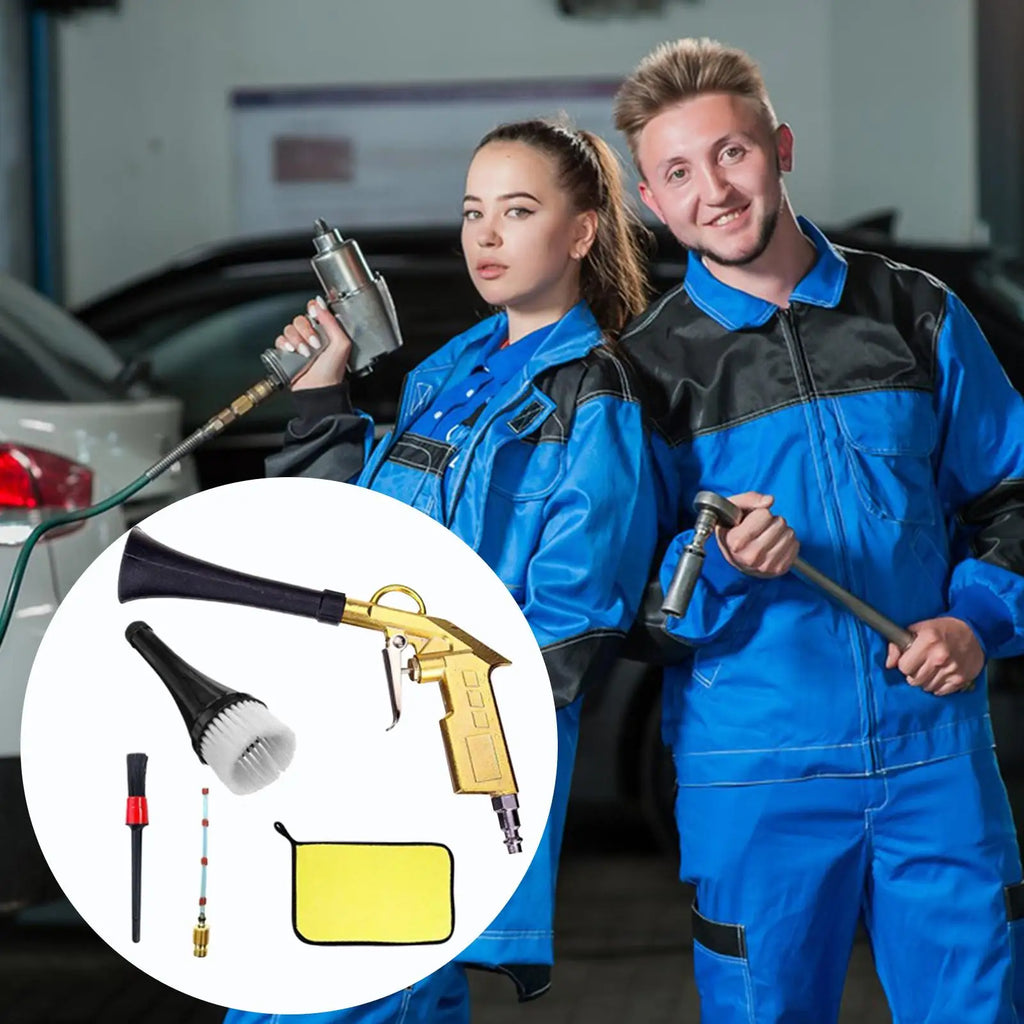 Air Blower Car Detailing Powerful Pressure Cleaning Tool Interior Qme