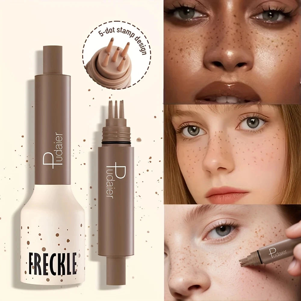 Natural Freckle Stamp Pen Waterproof Sweatproof Quick-drying Delicate Qme