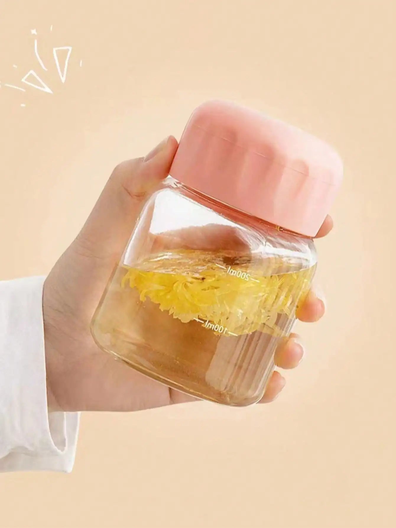 Mini Water Cup Glass Milk Women's Coffee Portable Appearance Chubby Qme