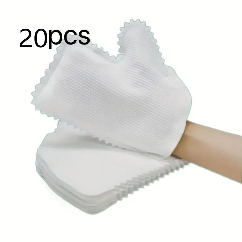 20Pcs Disposable Car Cleaning Gloves-Dust Removal Wipes For Home Non-woven Anti-Static Auto Interior Cleaning Tools Qme 20pcs
